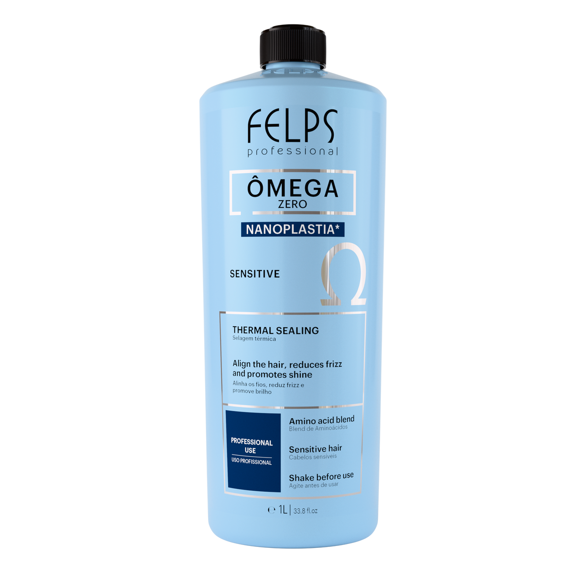 Felps Professional Ômega Zero Nanoplastia Sensitive - 1 L