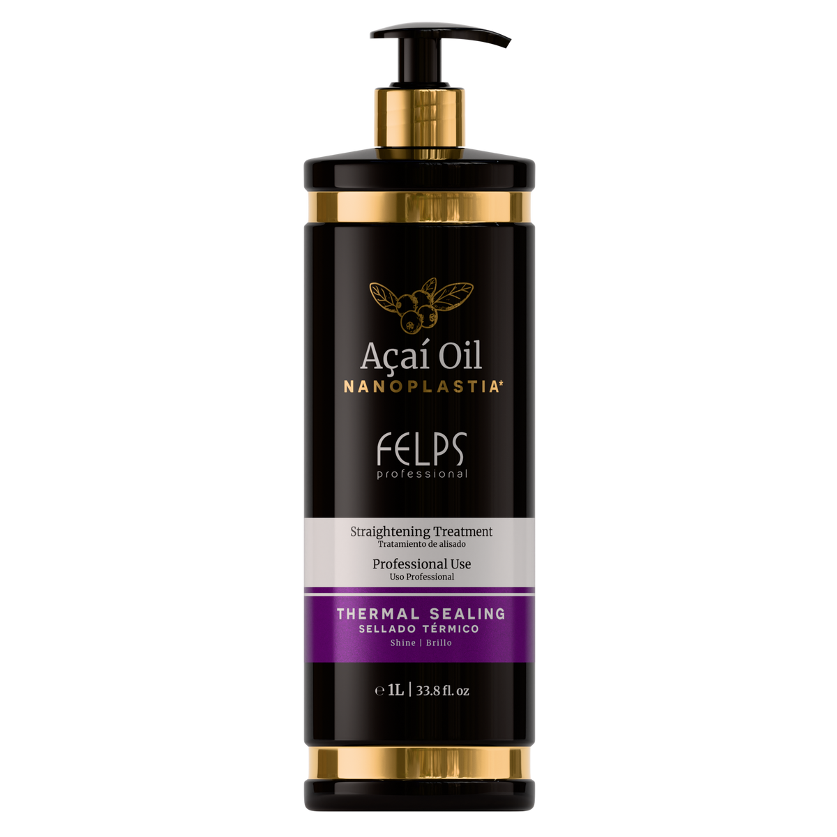 Felps Professional Açaí Oil Nanoplastia Thermal Sealing - 1 L