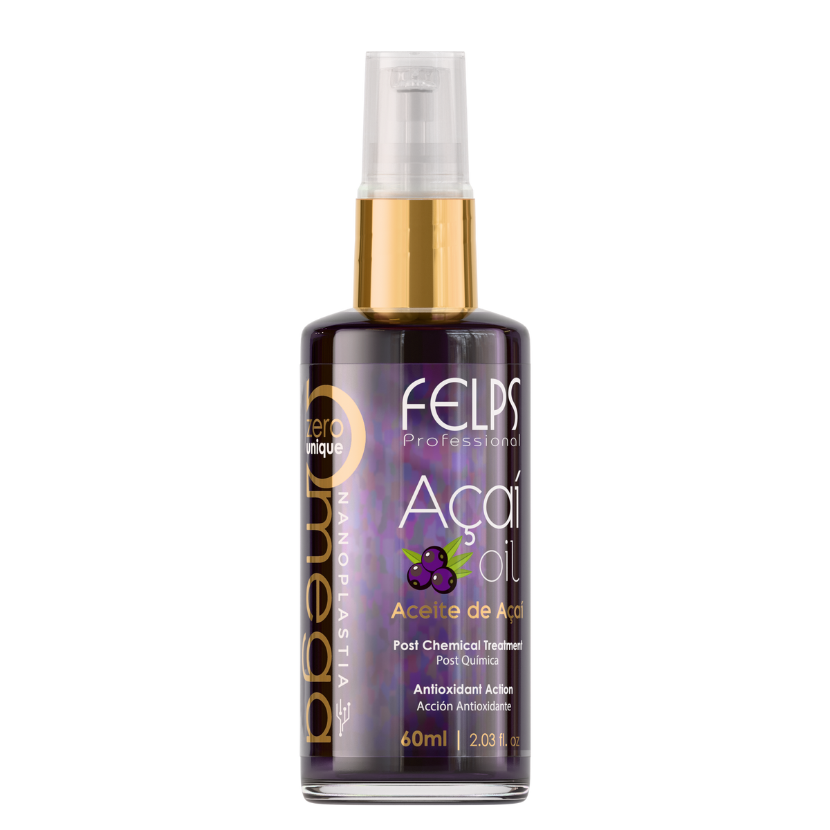 Felps Professional Açaí Oil Post-Chemical Hair Oil - 60 mL