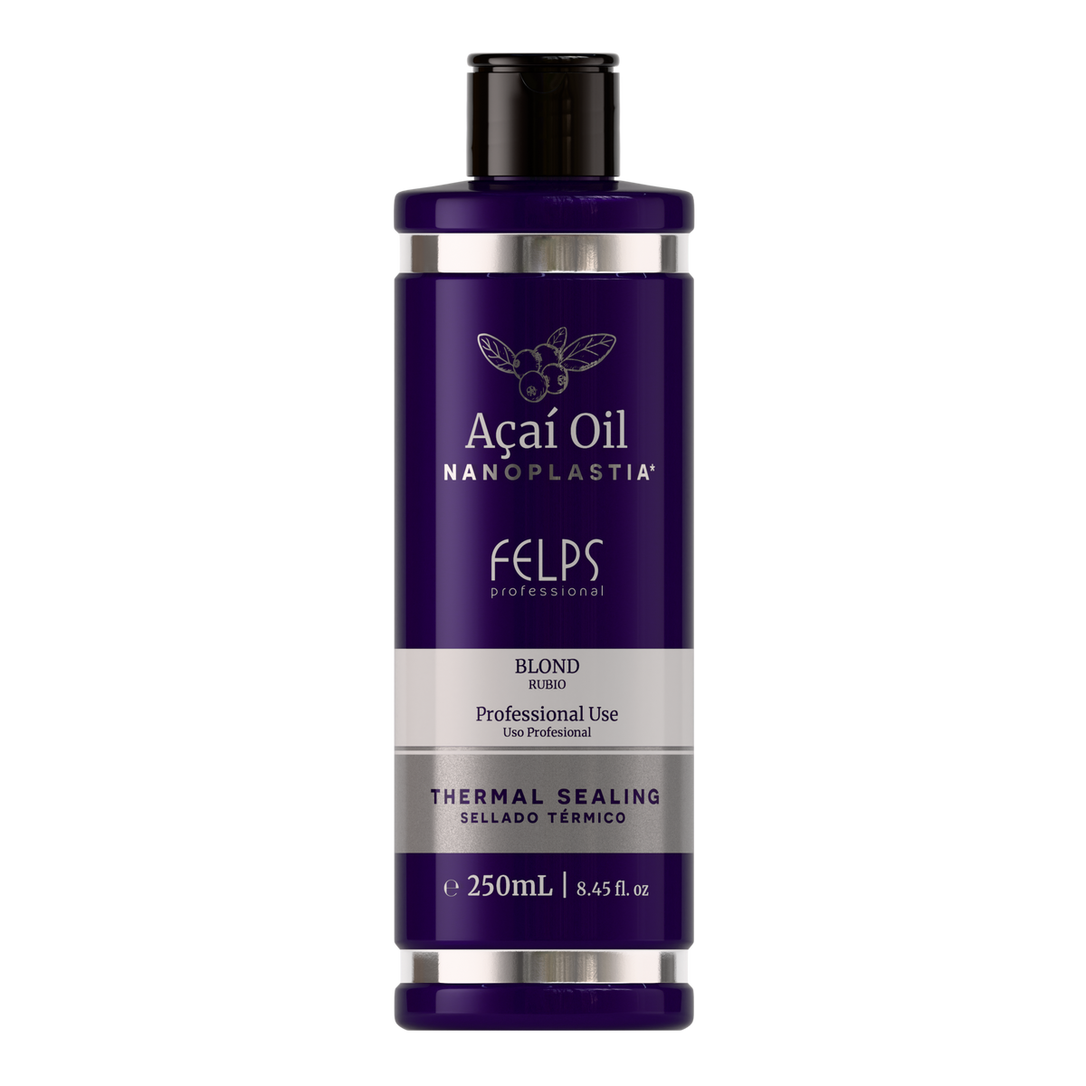 Felps Professional Açaí Oil Blond Nanoplastia Thermal Sealing - 250 mL