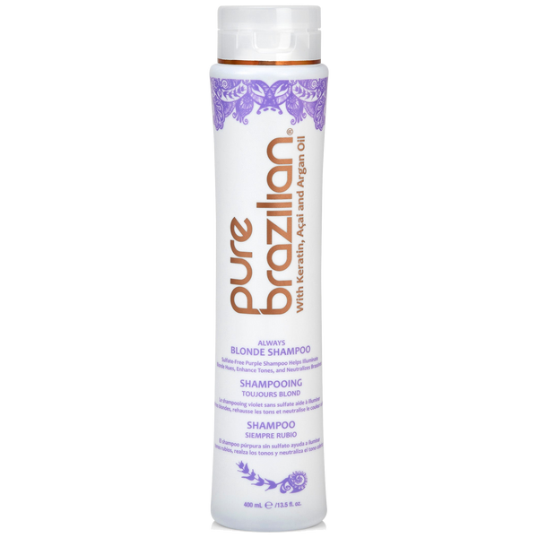 Pure Brazilian Always Blonde Shampoo (Sin Sulfatos) - 400 mL