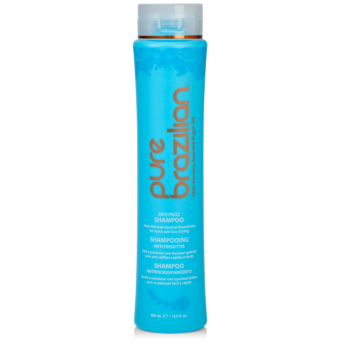Pure Brazilian Anti-Frizz Shampoo - 400 mL