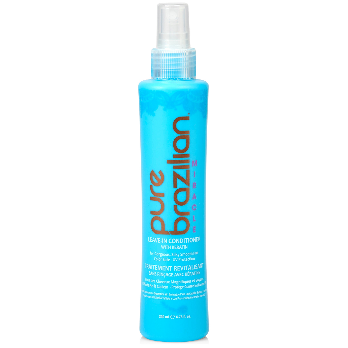Pure Brazilian Miracle Leave-In Conditioner with Keratin - 200 mL
